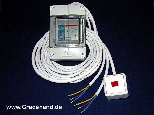 Backofen/Kochfeld (1x230V) Abschaltautomatik BK1602 Abschaltung nach Zeit/sofort +Betriebsanzeige