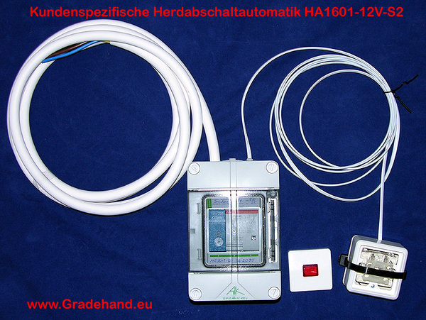 Herdabschaltautomatik HA1601-12V (Kundenwunsch)