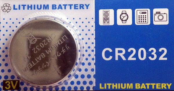 CR2032 Lithium Batterie